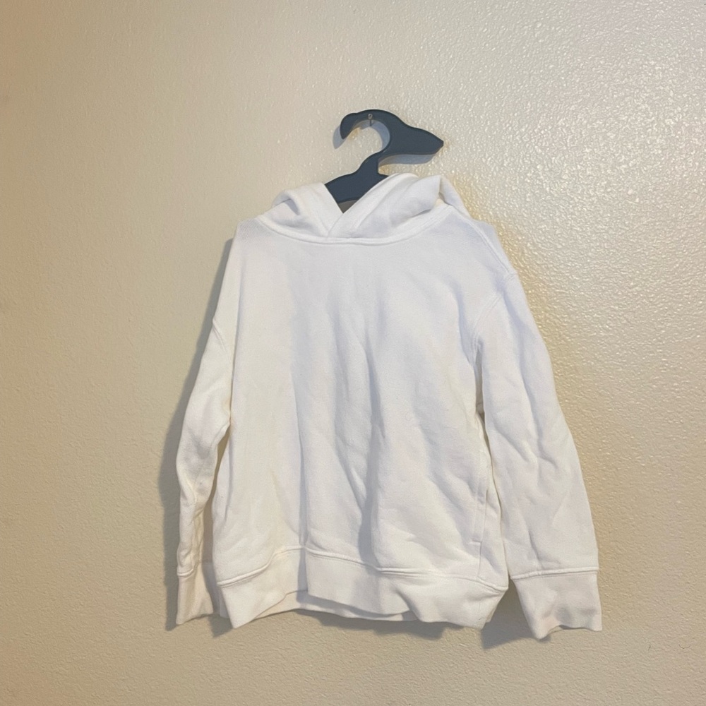Uniqlo Kids White Hoodie 3-4